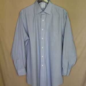 Brooks Brothers Mens Button Down Dress Shirt 17 - 33 ~ Regent Traditional Fit